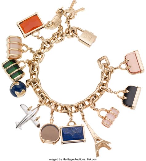 Louis Vuitton travel key bracelet